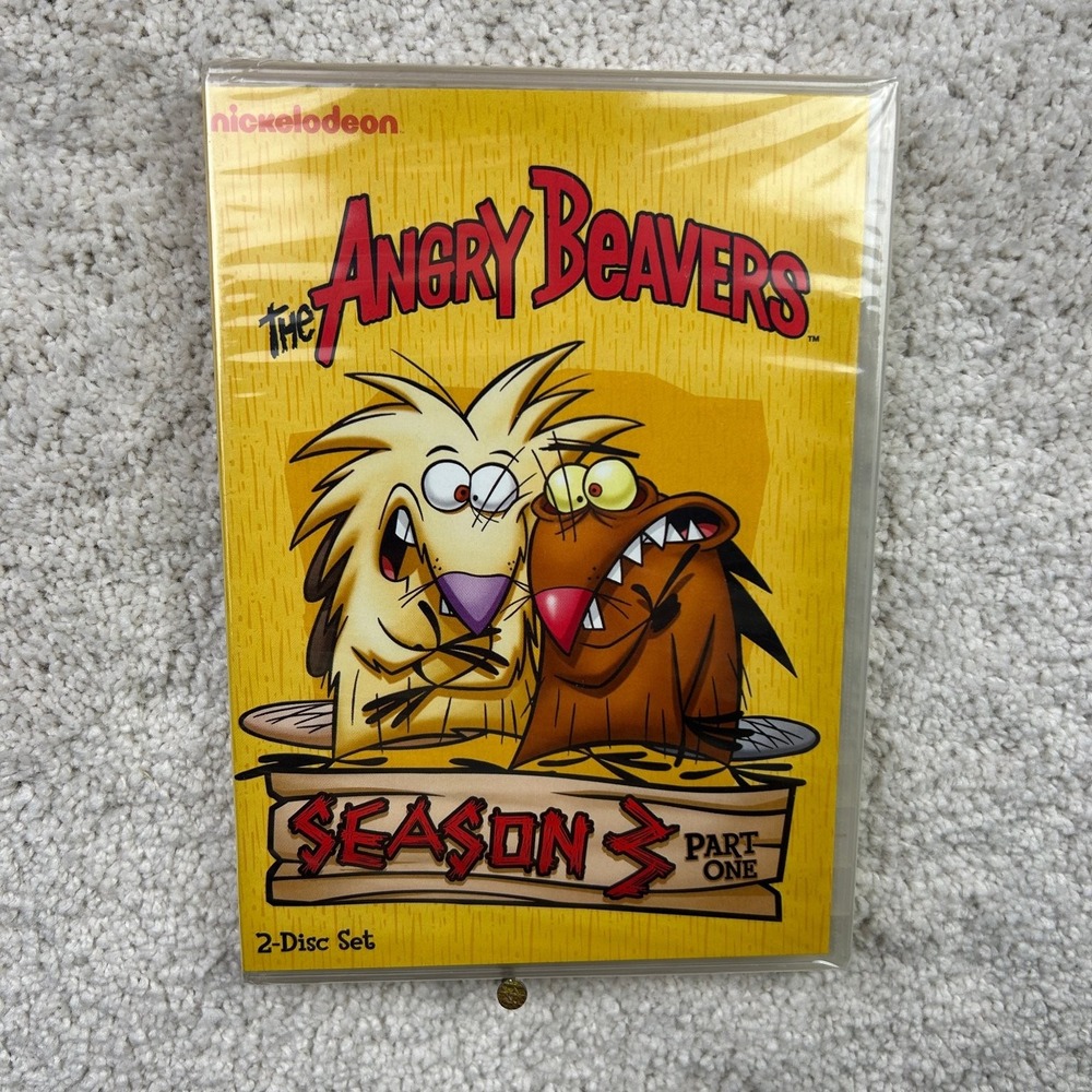 The Angry Beavers Season 3 Part One DVD 2012 Animated Nickelodeon NTSC